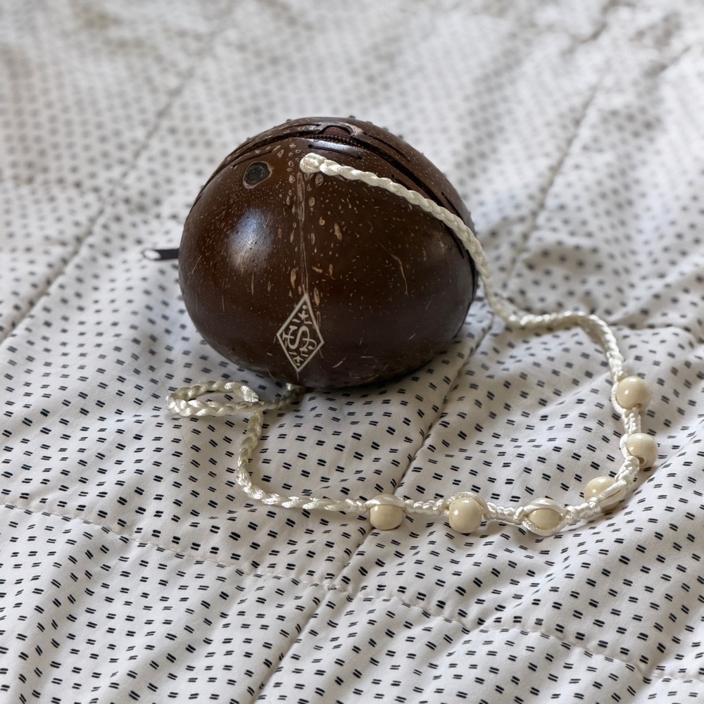 Sol de Janeiro Brown Mini coconut Bag